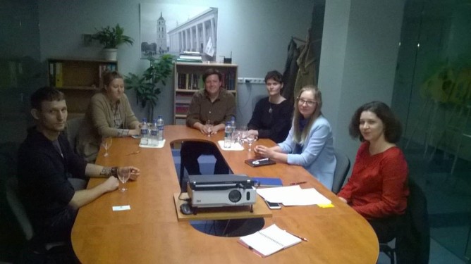 Žurnalistų etikos inspektoriaus tarnyboje lankėsi Baltarusijos žmogaus teisių organizacijos